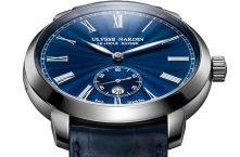 Ulysse Nardin представляет часы Classico Manufacture Blue Grand Feu