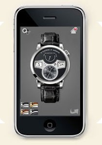 Приложение LANGE ZEITWERK на iphone