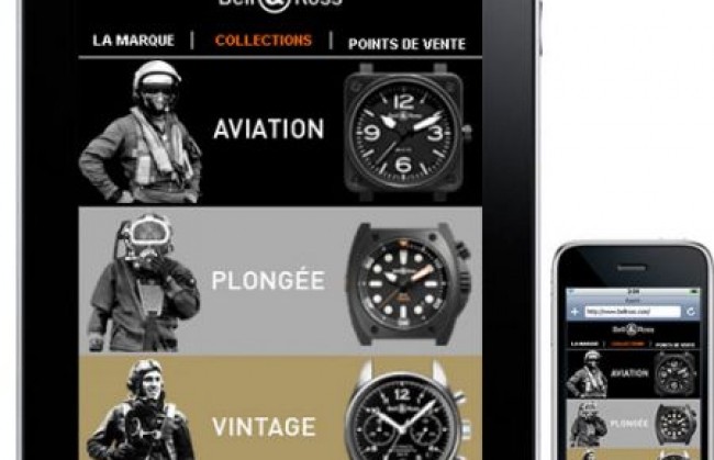 Приложение Bell & Ross для iPad