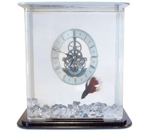 Первые в мире часы-аквариум