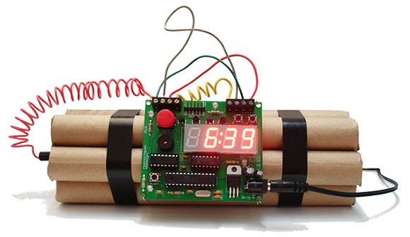 Будильник-бомба