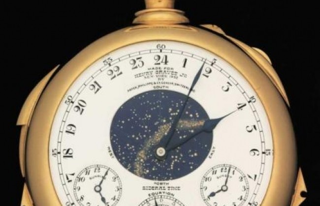 Часы Henry Graves Supercomplication от Patek Philippe будут проданы на аукционе