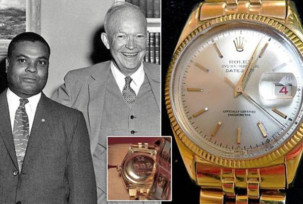 Rolex президента Эйзенхауэра будут проданы на аукционе не менее, чем за миллион долларов