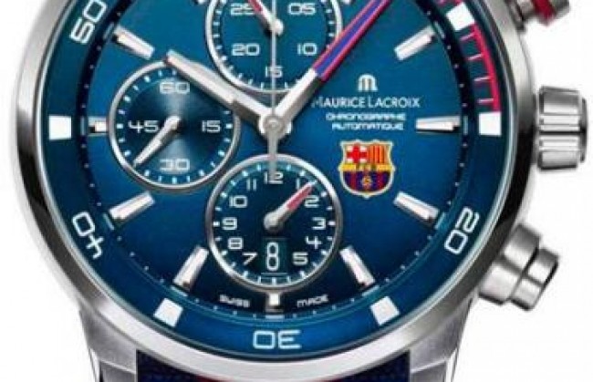 Maurice Lacroix создает модель часов специально для ФК Барселона.