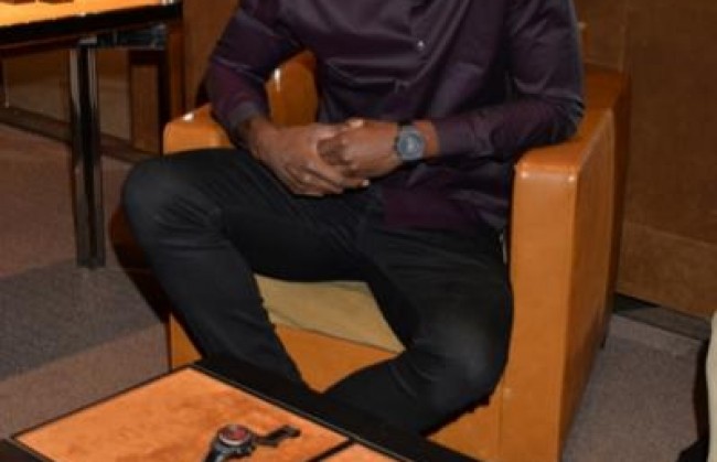 Новую коллекцию часов от компании Hublot представил легендарный спортсмен Усэйн Болт