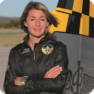 Легендарная Од Лемордан в составе пилотажной команды Breitling