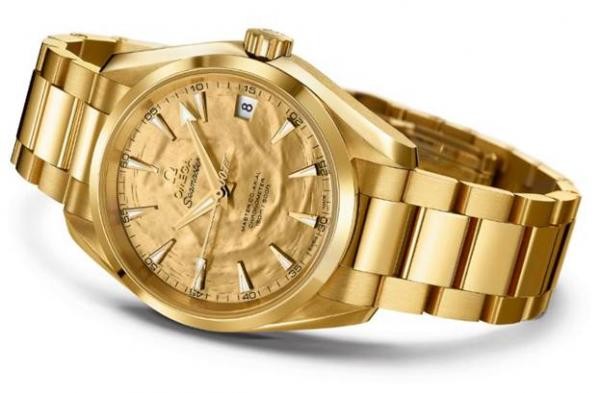 Компания Omega представляет часы Seamaster Aqua Terra Goldfinger