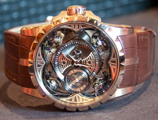 Часы Excalibur Quatuor от компании Roger Dubuis теперь можно купить в Москве