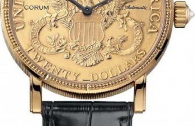 Новая версия модели Heritage Artisans Coin Watch $20 представлена компанией Corum