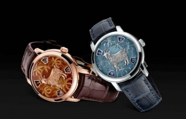 Компания Vacheron Constantin представляет новые часы из линейки Legend of the Chinese Zodiac - Year of the Goat 2015.