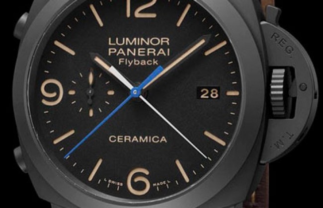 На выставке SIHH-2015 состоится официальная презентация часов Panerai Luminor Ceramic Flyback Chrono