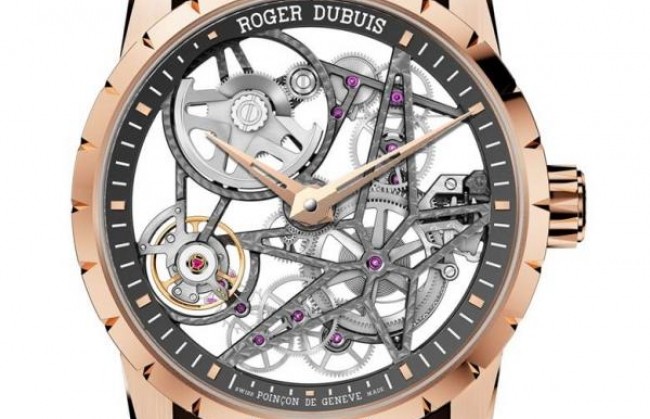 Roger Dubuis представляет часы Excalibur Automatic Skeleton