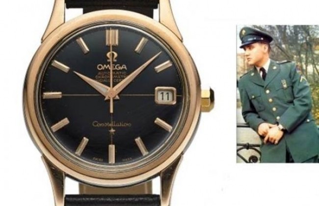 Часы Omega Элвиса Пресли были проданы на аукционе за 30 000 долларов