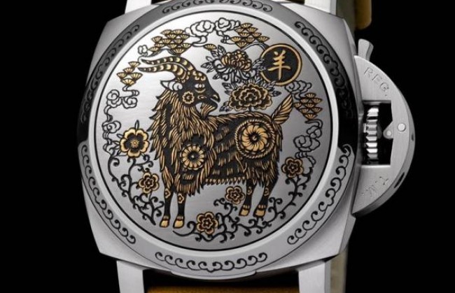 На выставке SIHH-2015 компания Panerai представит часы Luminor 1950 Sealand Year of the Goat