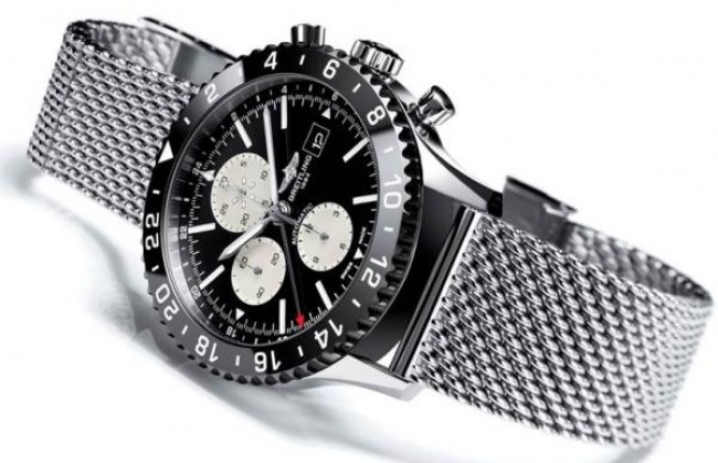 Компания Breitling представит новые часы Chronoliner Flight Captain Chronograph на Baselworld-2015