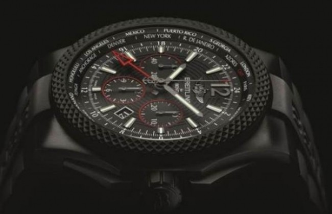 Новая версия часов Breitling Bentley GMT Light Body B04 в карбоновом корпусе