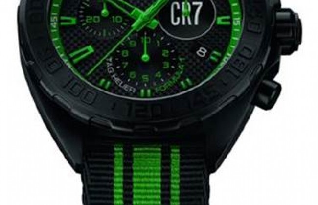 Компания TAG Heuer представила часы Formula 1 CR7, созданные в честь Криштиану Роналду