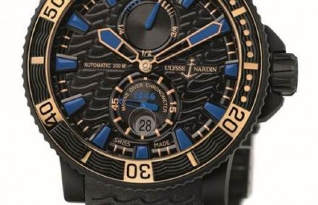 Ulysse Nardin представляет часы Black Sea Limited Edition with Rose Gold Bezel