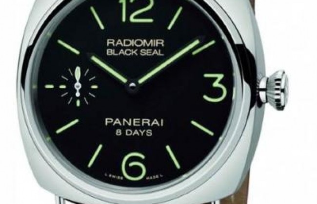 Officine Panerai представляет часы Radiomir Black Seal 8 Days Acciaio