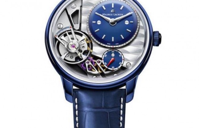 Часы Masterpiece Gravity представляет компания Maurice Lacroix