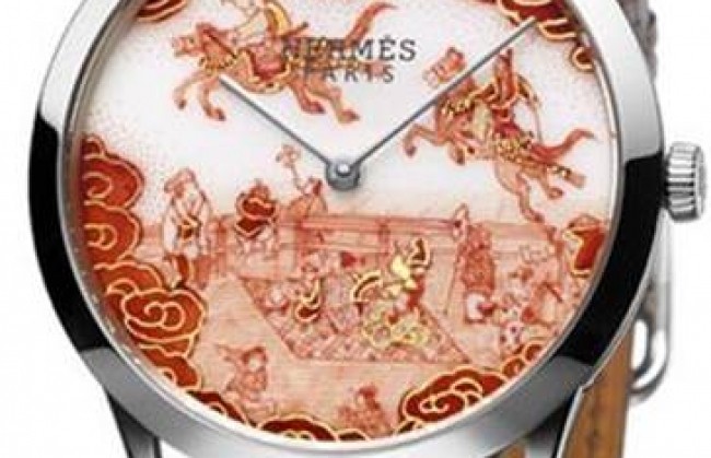 Компания Hermes представила часы Slim d'Hermes Koma Kurabe