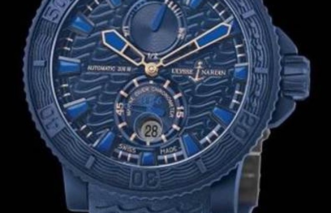 Ulysse Nardin представляет обновленные часы Marine Diver Blue Ocean