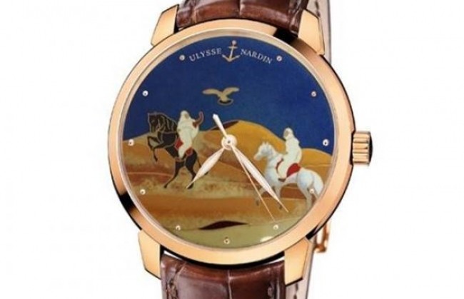 Лимитированные часы Classico Dunes представила компания Ulysse Nardin.