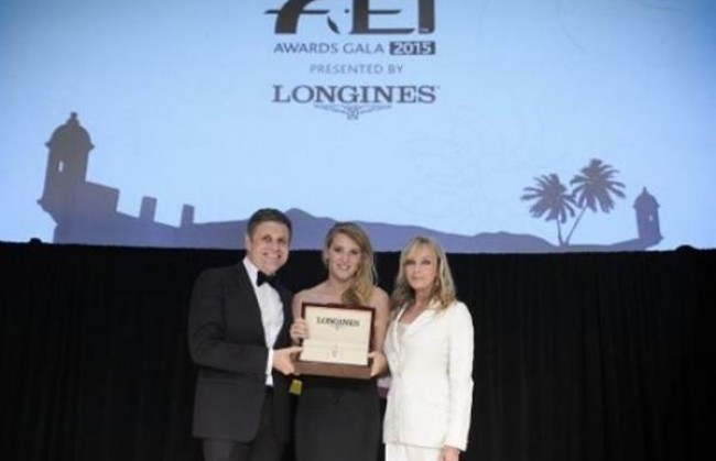 Джессика Мендоза стала обладательницей награды Longines Rising Star