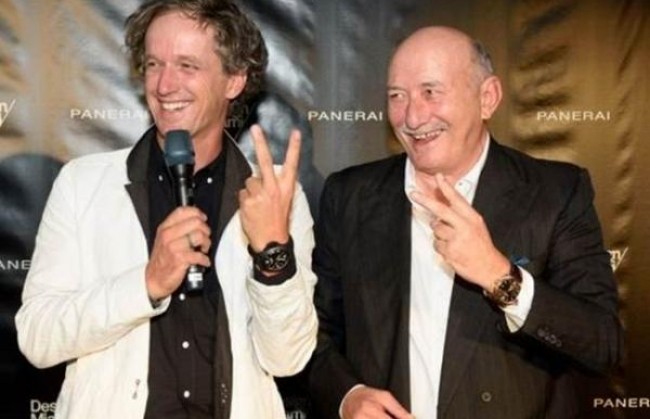 Эксклюзивные часы Panerai вручили дизайнеру Иву Беару