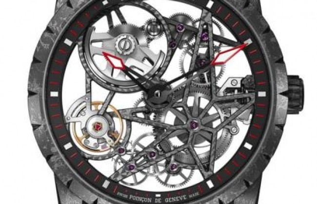 Roger Dubuis привезет на SIHH-2016 часы Excalibur Automatic Skeleton Carbon