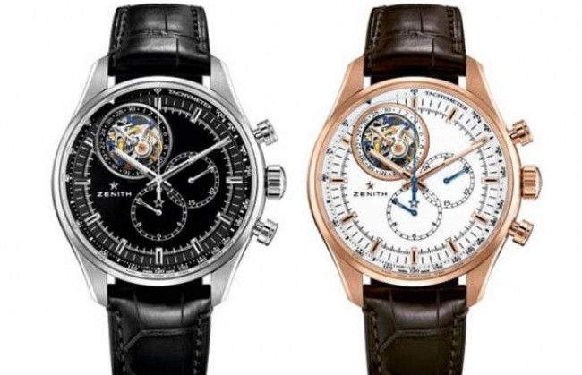 Новую версию модели El Primero Tourbillon представила публике швейцарская компания Zenith