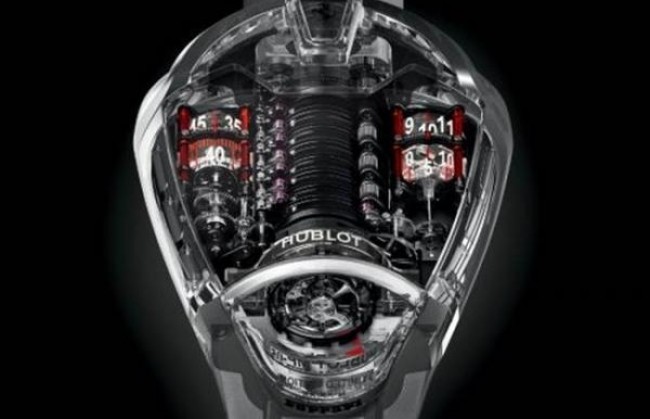 Часы MP-05 "LaFerrari" Sapphire представила компания Hublot