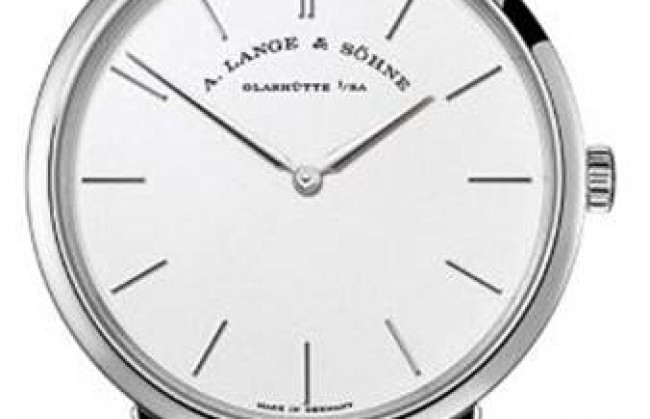 Компания A. Lange & Sohne представила новую версию часов Saxonia Thin