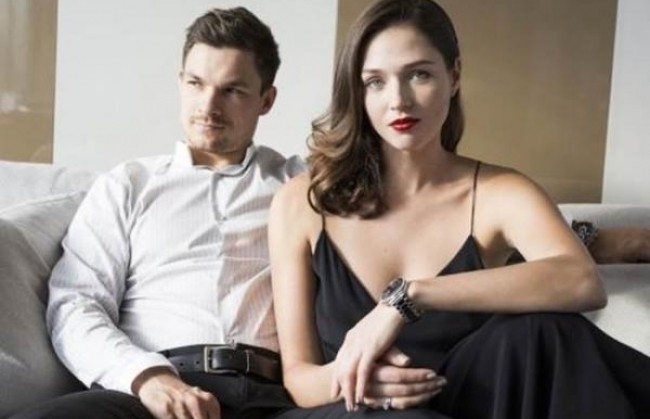 Вик Уайлд и Алена Заварзина приняли участие в съемках новой рекламной кампании TAG Heuer