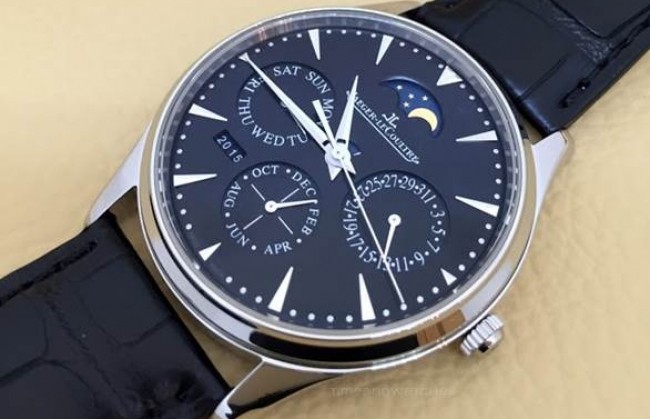 Новые часы Master Ultra Thin Perpetual Black Dial представляет Jaeger-LeCoultre