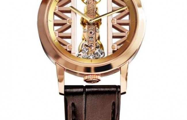 Corum представляет изящные часы Golden Bridge Round