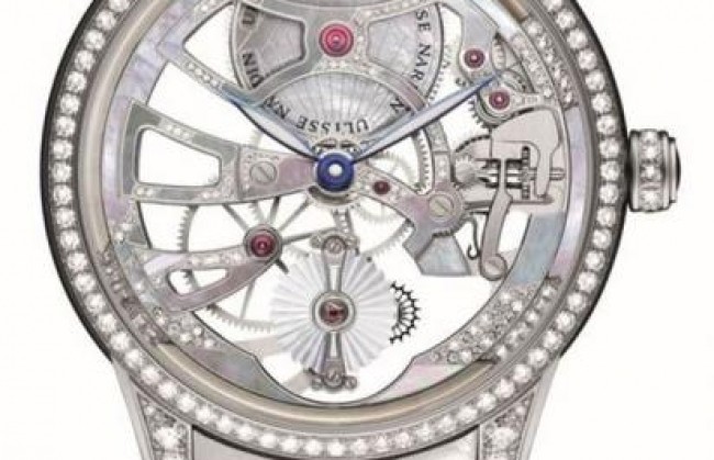 Ulysse Nardin представляет часы Skeleton Tourbillon Pearl