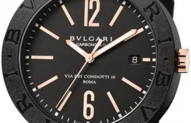 Новые часы Carbon Gold представляет компания Bvlgari