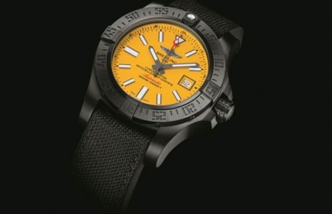 Новую версию часов Avenger II Seawolf Blacksteel представляет Breitling
