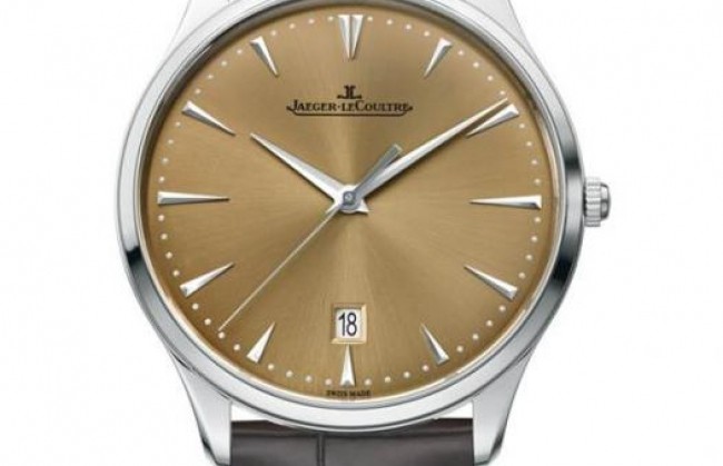 Jaeger-LeCoultre представляет часы Master Grande Ultra Thin Date Champagne Dial