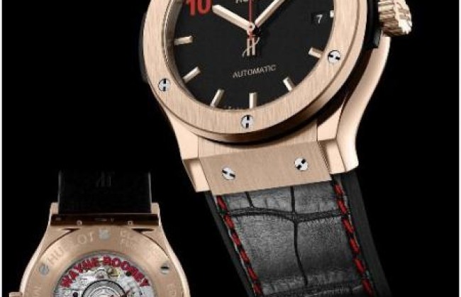 Hublot выпускает новую модель часов в честь достижений футболиста Уэйна Руни