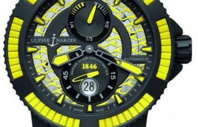Компания Ulysse Nardin представила часы Diver Black Sea