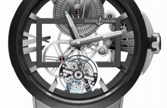 Ulysse Nardin представляет часы Executive Skeleton Tourbillon