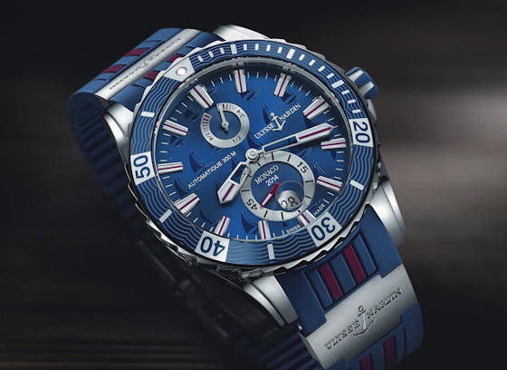 Ulysse Nardin представляет лимитированные часы Diver Chronograph Monaco