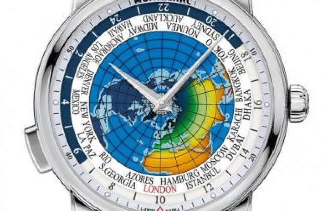 Изящные часы 4810 Orbis Terrarum представила компания Montblanc